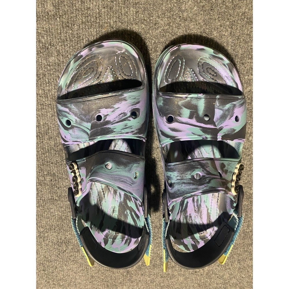 Crocs Classic All-Terrain Marbled Sandal Size 10 Men Women's 12 Open Toe
